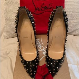 Christian Louboutin Pigalle Studded Spikes 120 mm